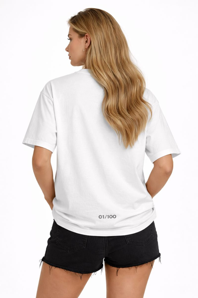 Double Down Unisex Heavyweight Tee – 01/100